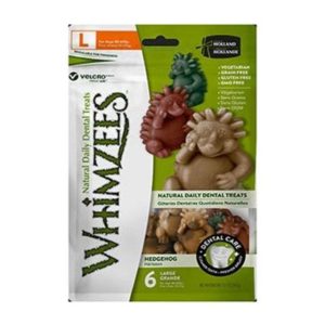 Whimzees Natural Daily Dental Treats Hedgehog Large - 6 pack - 8718627750735 (1)