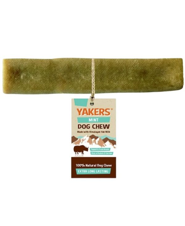 Yakers Himalayan Yak Milk Dog Chew Mint - Extra Large - 5025716018489