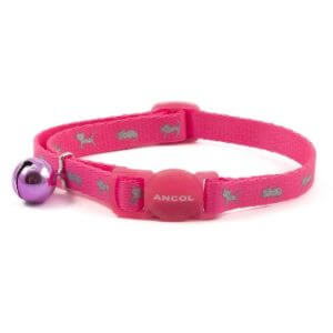 Ancol High Vis Cat Collar Pink - 5016646670755