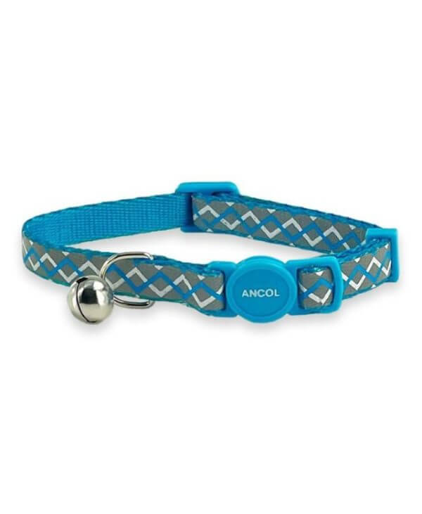 Ancol Reflective Zig-Zag Cat Collar - 5016646674777