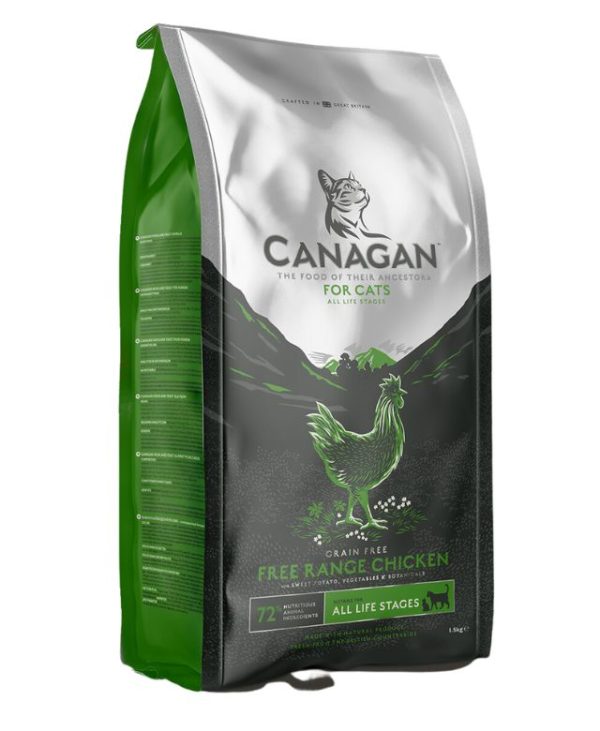 CANAGAN Free Range Chicken Grain Free Dry Cat Food - 4Kg