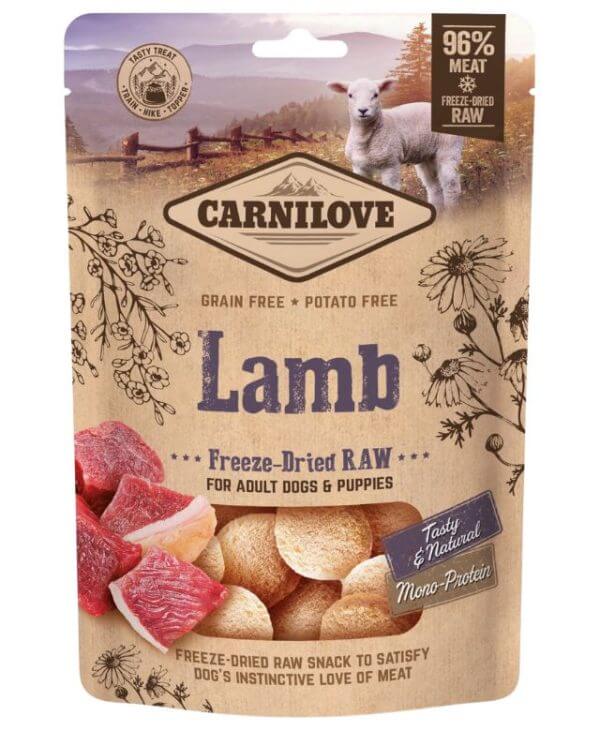 Carnilove Freeze Dried Raw Dog Treats Lamb - 60g