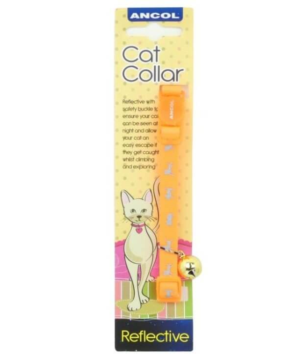 High Vis Cat Collar Orange - 5016646670779 (2)