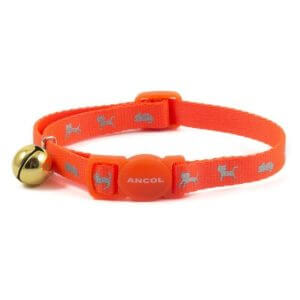 High Vis Cat Collar Orange - 5016646670779