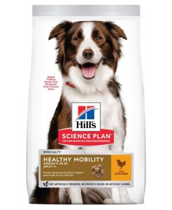 Hills Science Plan Chicken Adult 1+, Healthy Mobility, Medium Breed, Dry Dog Food - 2.5Kg