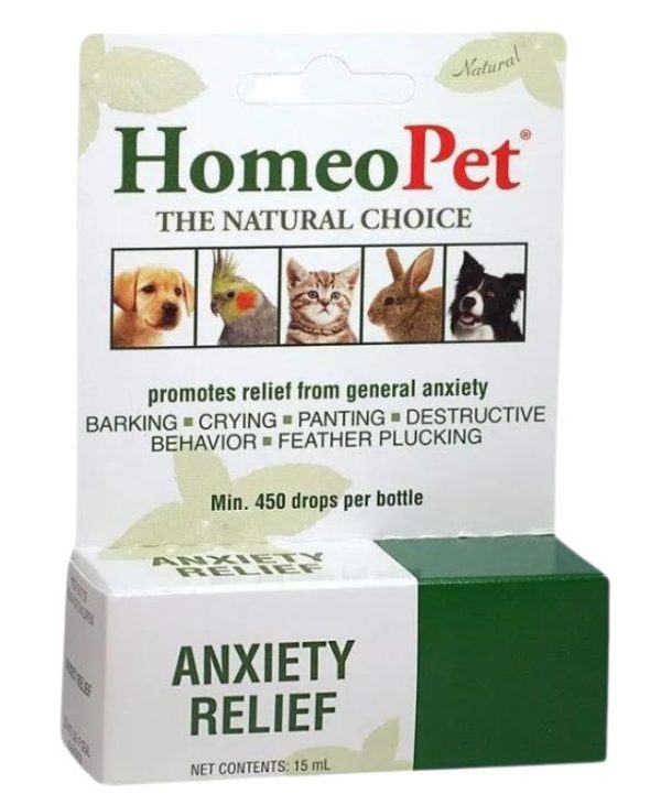 HomeoPet Anxiety Relief for Pets - 15ml