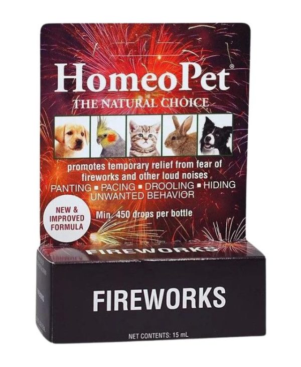 HomeoPet Anxiety Thunder/ Fireworks for Pets - 15ml