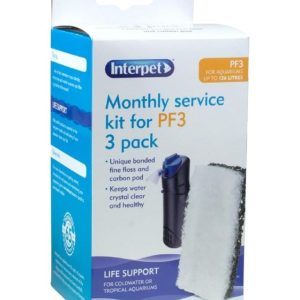 Interpet Monthly Service Kit PF3 - 3 pack