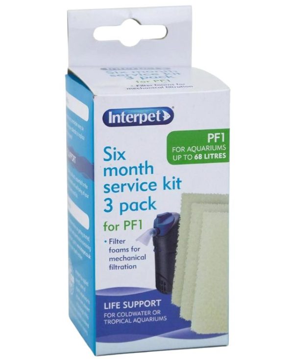 Interpet PF1 6 Month Service Kit - 3 Pack