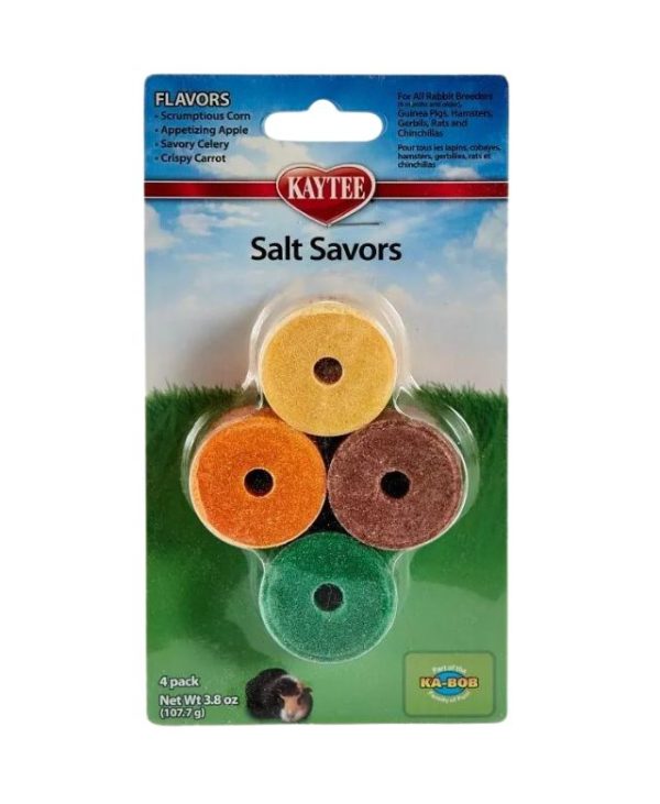 Kaytee Salt Savors for Small Animals - 4 Pack