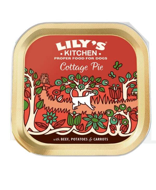 Lily's Kitchen Cottage Pie Wet Dog Food Tray - 150g