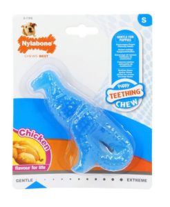 Nylabone Puppy Dental Dino Chicken - Small