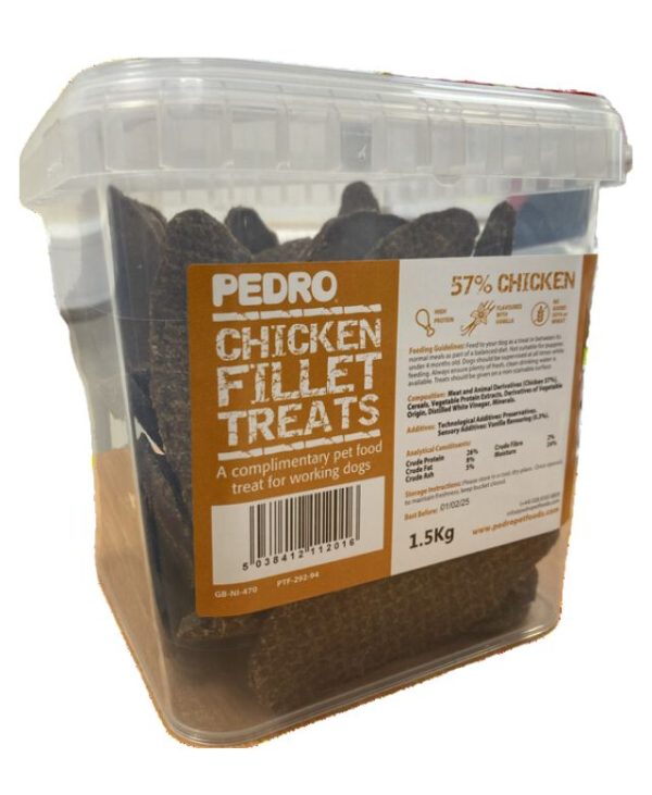 Pedro Chicken Fillet Dog Treats - 1.5kg