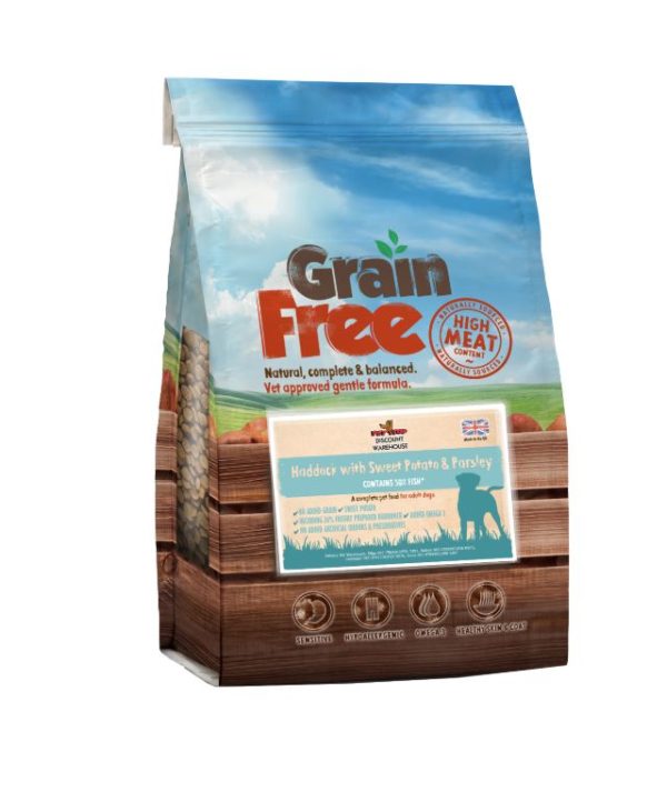 Petstop Grain Free Haddock & Sweet Potato 12Kg