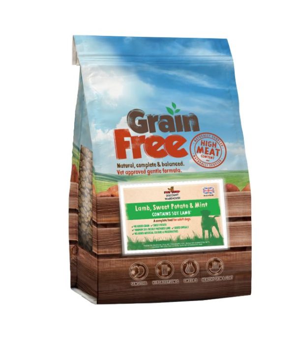 Petstop Grain Free Lamb Sweet Potato 2Kg - 2100489020129