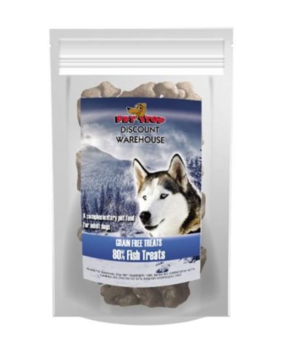 Petstop Grain Free Treats Fish -100g