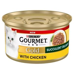 Purina Gourmet Gold Succulent Delight Chicken - 85g