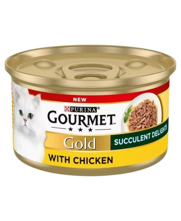 Purina Gourmet Gold Succulent Delight Chicken - 85g