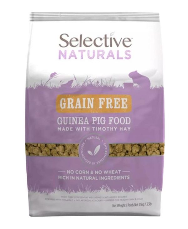 Selective Naturals Guinea Pig Grain Free Food - 1.5kg