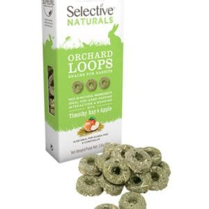 Selective Naturals Orchard Loops Timothy Hay & Apple - 80 g - 730582000753