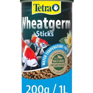 Tetra Pond Wheatgerm Sticks - 200g /1 L