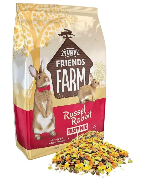 Tiny Friends Farm Russel Rabbit Tasty Mix - 5Kg