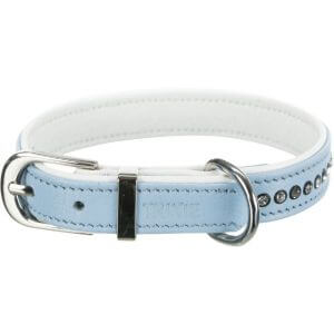 Trixie Active Comfort Collar with Rhinestones Blue - XXS-XS - 4011905190259