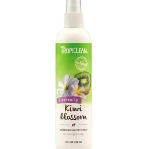 TropiClean Freshening Kiwi Blossom Deodorising Pet Spray - 236ml