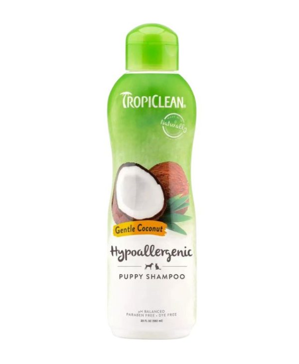 TropiClean Gentle Coconut Hypoallergenic Puppy Shampoo - 355ml