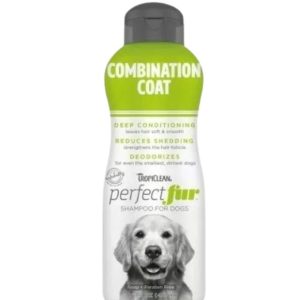 TropiClean Perfect Fur Combination Coat Dog Shampoo - 473ml