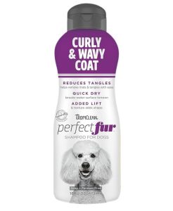 Tropiclean Perfect Fur Curly & Wavy Coat Shampoo - 473ml