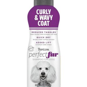 Tropiclean Perfect Fur Curly & Wavy Coat Shampoo - 473ml