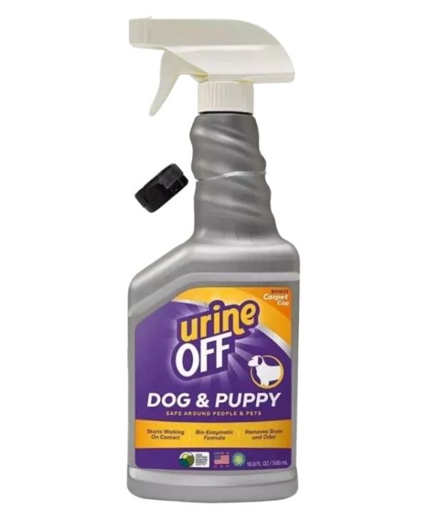 Urine OFF Dog & Puppy Spray Removes Stains And Odours - 500ml