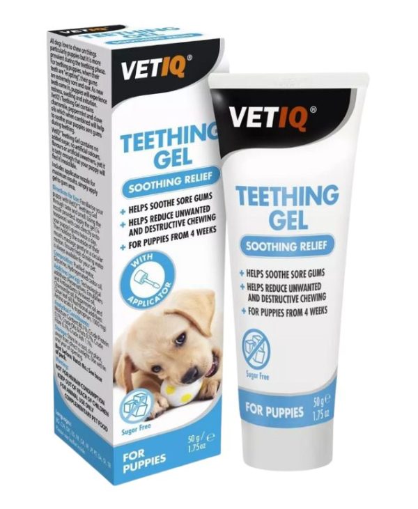 VETIQ Teething Gel For Puppies - 50g