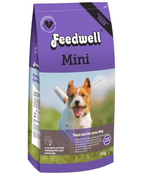 Feedwell Adult Mini Dry Dog Food - 8kg