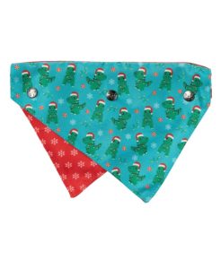 FuzzYard Christmas Bandana Tree Rex