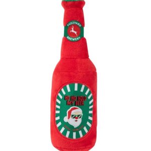 FuzzYard Ho Ho Hold My Beer Dog Toy