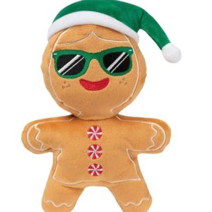 FuzzYard Mrs Gingerbread Christmas Dog Toy