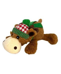 KONG Christmas Cozie Reindeer Plush Dog Toy - Medium