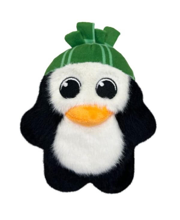 KONG Christmas Snuzzles Penguin Dog Toy - Small