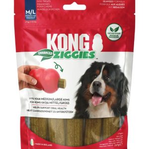 Kong Enhanced Ziggies Dog Treats Medium/Large - 227g