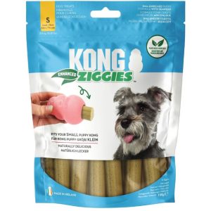 Kong Enhanced Ziggies Dog Treats Small Puppy - 198g