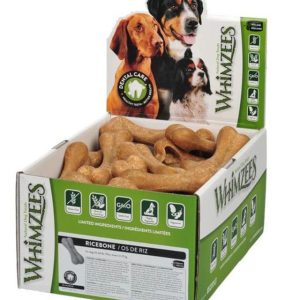 Whimzees Rice Bone Daily Dental Dog Care Large/Extra Large