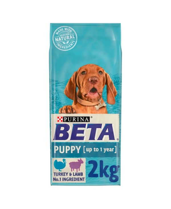 BETA Puppy Turkey and Lamb Dry Dog Food 2kg