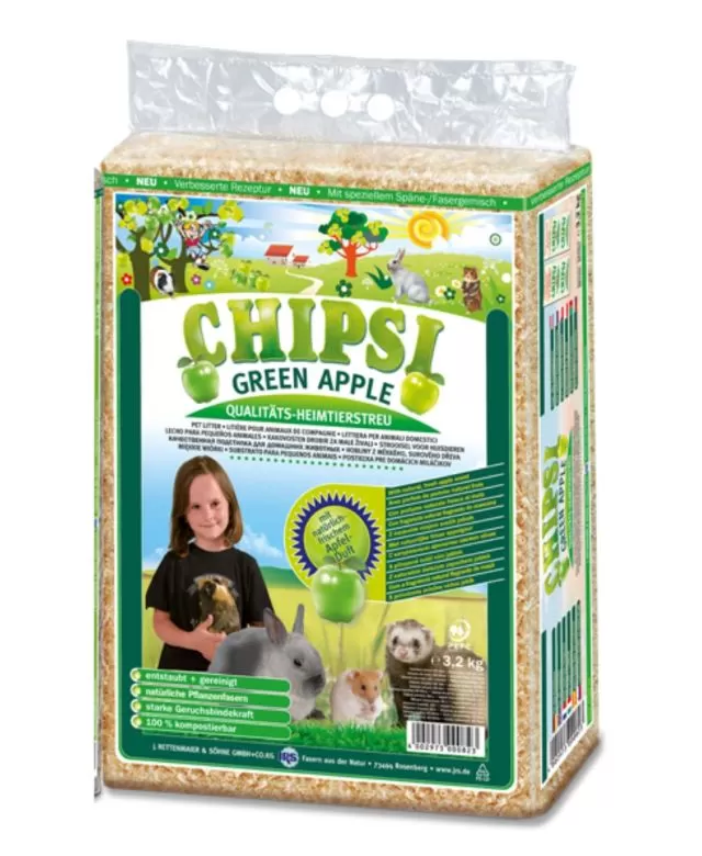 Chipsi Shavings – Green Apple Jumbo