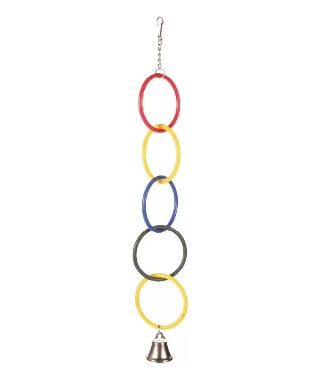 Trixie Toy Rings With Chain/Bell 25cm