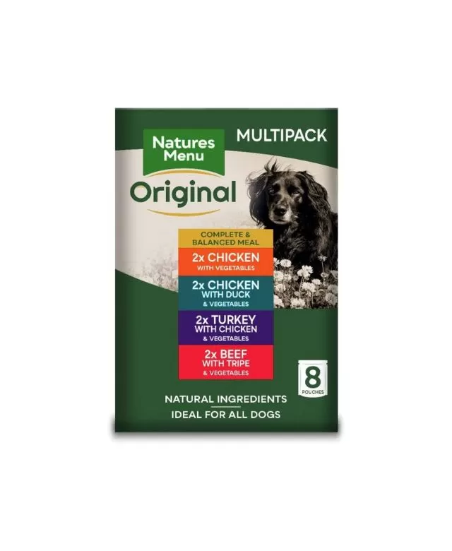 Natures Menu Adult Wet Dog Food Multipack 300gx8