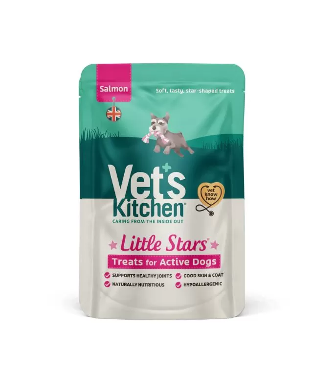 Vets Kitchen Little Stars Treats For Active Dogs 80g